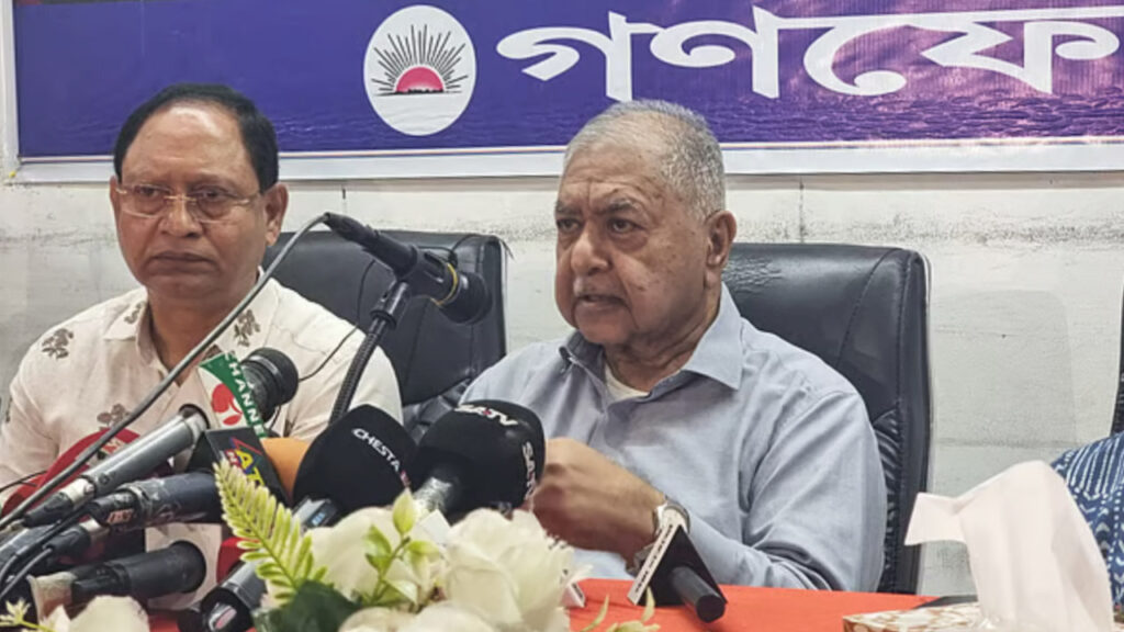 সর্বত্র চাঁদাবাজি-মব সংস্কৃতির নতুন প্রেক্ষাপট বিরাজ করছে: ড. কামাল হোসেন