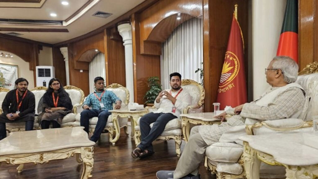 প্রধান উপদেষ্টার সঙ্গে বৈঠকে এনসিপি