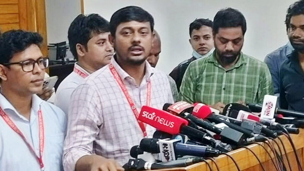 শাপলা ছাড়া অন্য কোন প্রতীক নেবে না এনসিপি