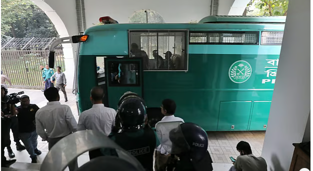 ট্রাইব্যুনালে আনা হয়েছে ১৩ সেনা কর্মকর্তাকে