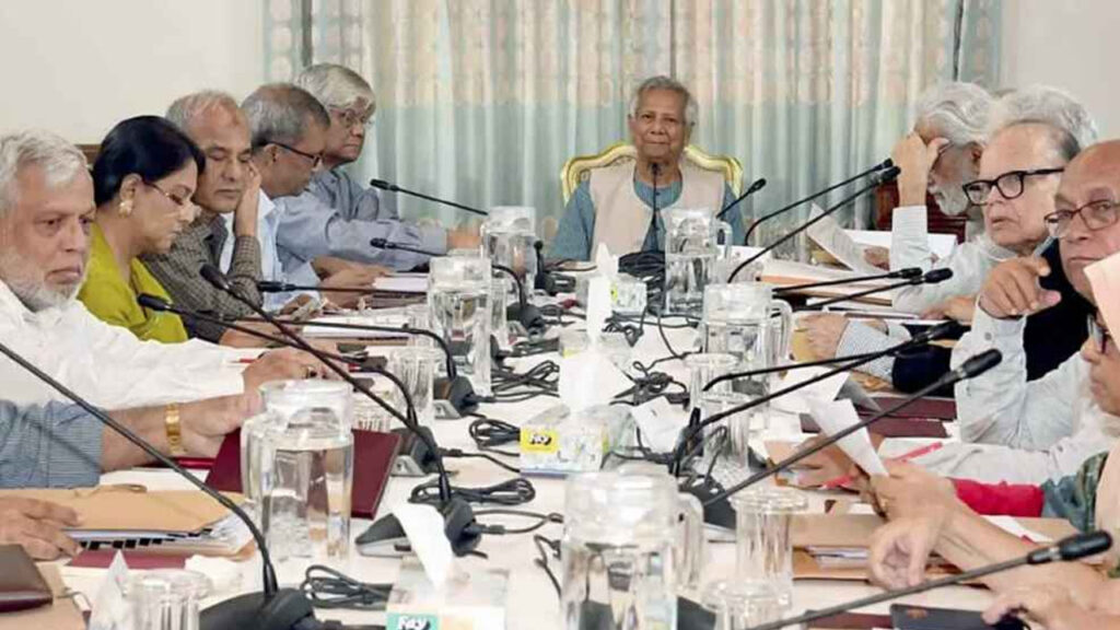 গণভোট অধ্যাদেশ উপদেষ্টা পরিষদে অনুমোদন