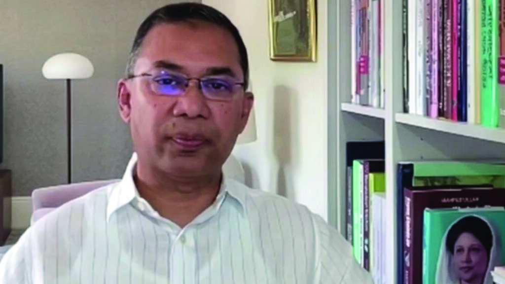 দেশে ফেরার সিদ্ধান্ত একক নিয়ন্ত্রণাধীন নয়: তারেক রহমান