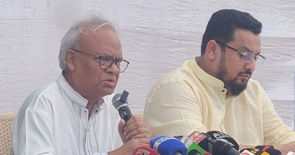 বেগম খালেদা জিয়া ফ্যাসিস্ট হাসিনার কারণে আজ মৃত্যুশয্যায়: রিজভী