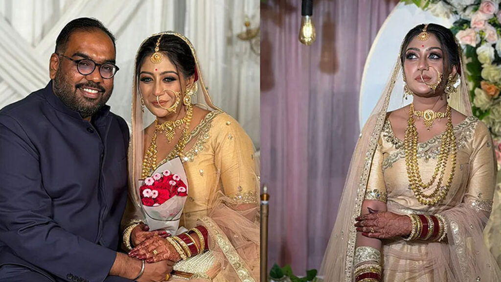 মাত্র দেড় মাসের প্রেমে বিয়ে করলেন মম