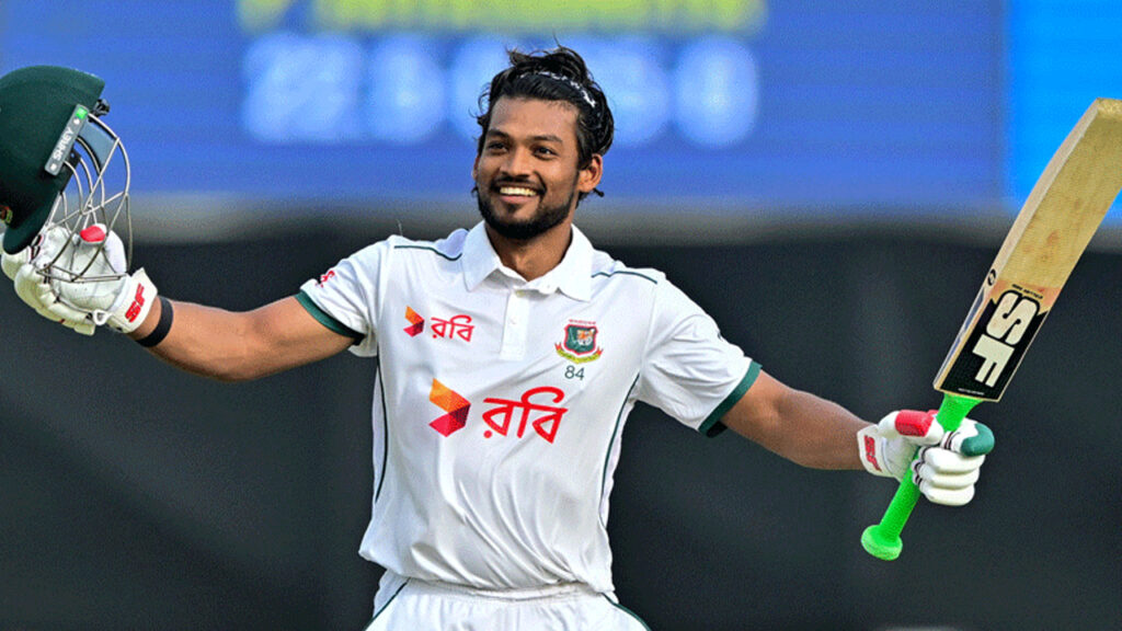 সেঞ্চুরি হাঁকিয়েই ফিরলেন শান্ত