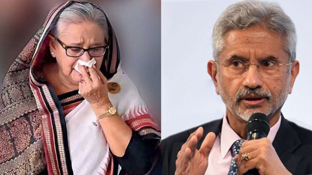 শেখ হাসিনা কোথায় থাকবেন সিদ্ধান্ত তাকেই নিতে হবে: জয়শঙ্কর