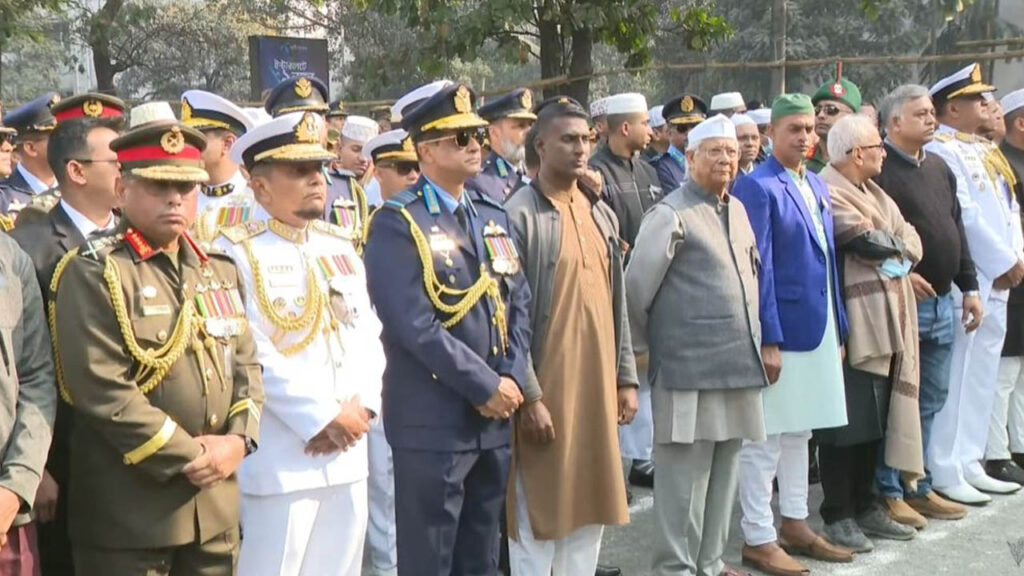 খালেদা জিয়ার জানাজায় প্রধান উপদেষ্টা