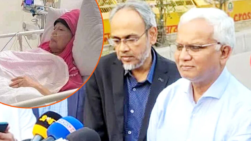 খালেদা জিয়ার শারীরিক অবস্থার ওপর নির্ভর করছে লন্ডনযাত্রা: ডা. জাহিদ