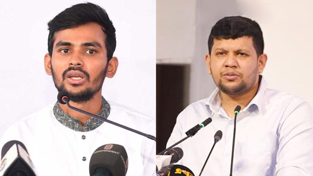 পদত্যাগ করলেন দুই উপদেষ্টা আসিফ-মাহফুজ