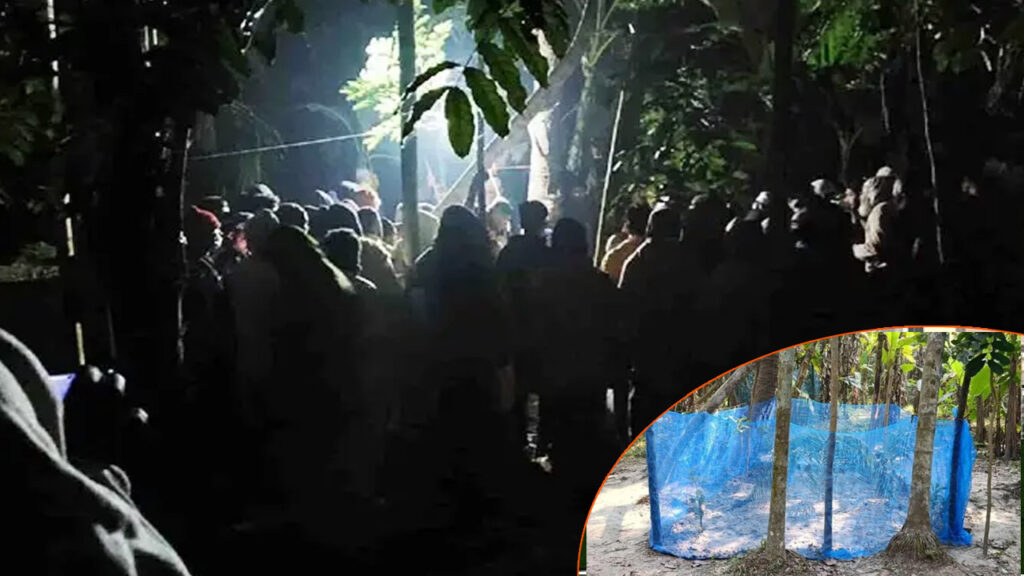 কারাবন্দি ছাত্রলীগ নেতার স্ত্রী-সন্তানের দাফন সম্পন্ন