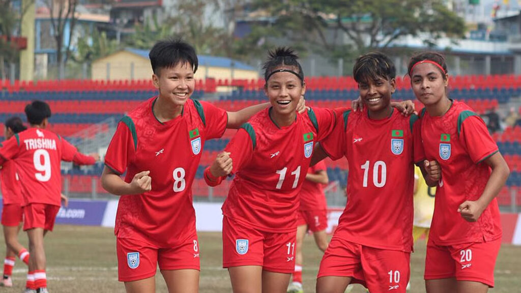 ভুটানকে গোলবন্যায় ভাসিয়ে দারুণ শুরু বাংলাদেশের