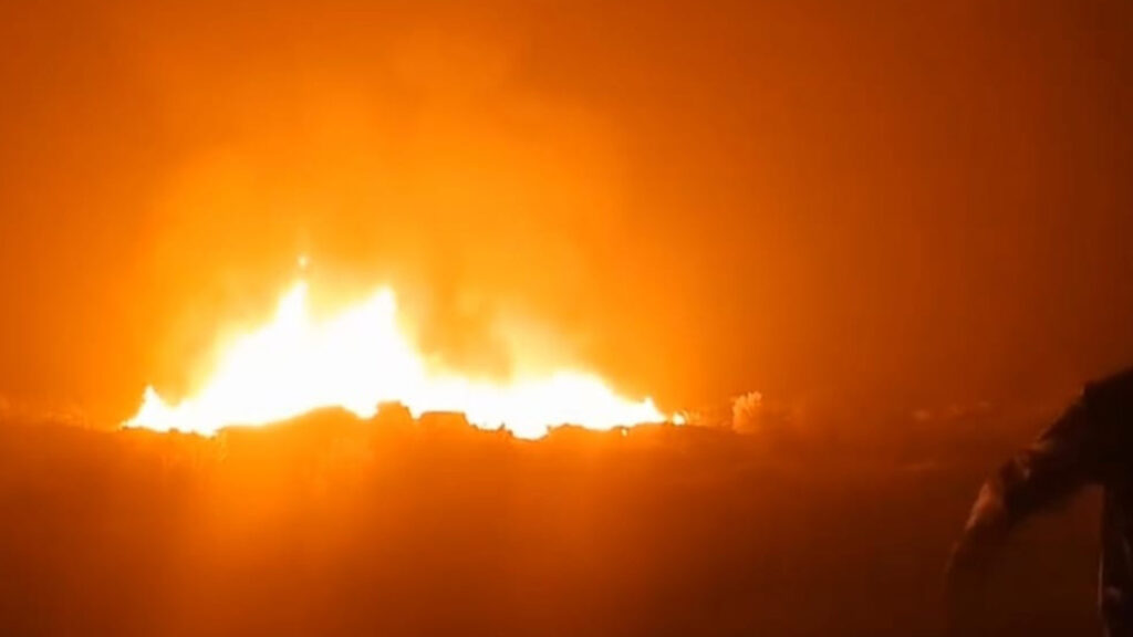 মাতারবাড়ি তাপবিদ্যুৎ কেন্দ্রে ভয়াবহ অগ্নিকাণ্ড