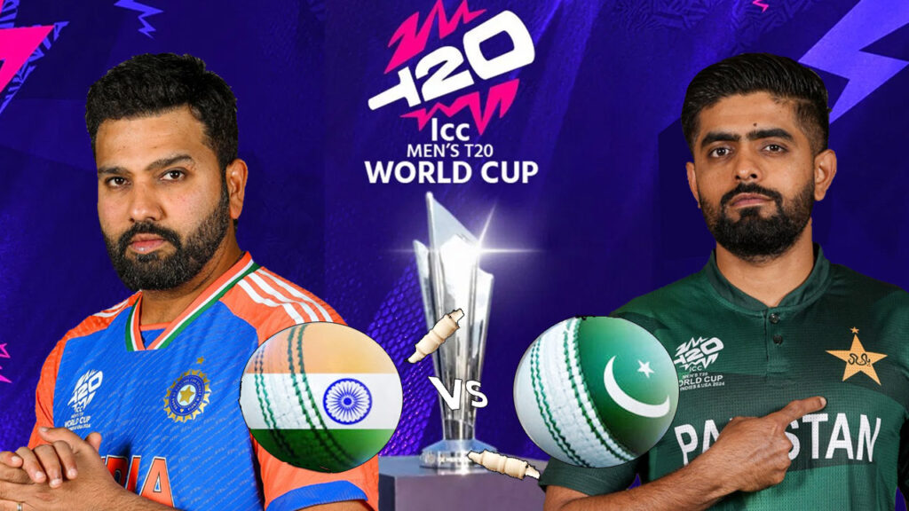 আজ হাইভোল্টেজ ম্যাচে মুখোমুখি ভারত-পাকিস্তান