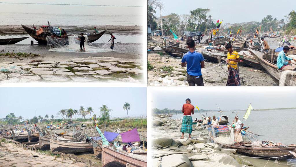 মধ্যরাত থেকে ভোলার মেঘনা ও তেতুলিয়া নদীতে মাছ শিকারে নিষেধাজ্ঞা