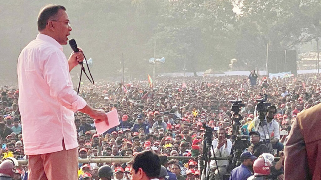 বিএনপি সরকারে গেলে দিনাজপুরের লিচু ও চাল বিদেশে রপ্তানি করা হবে: তারেক রহমান