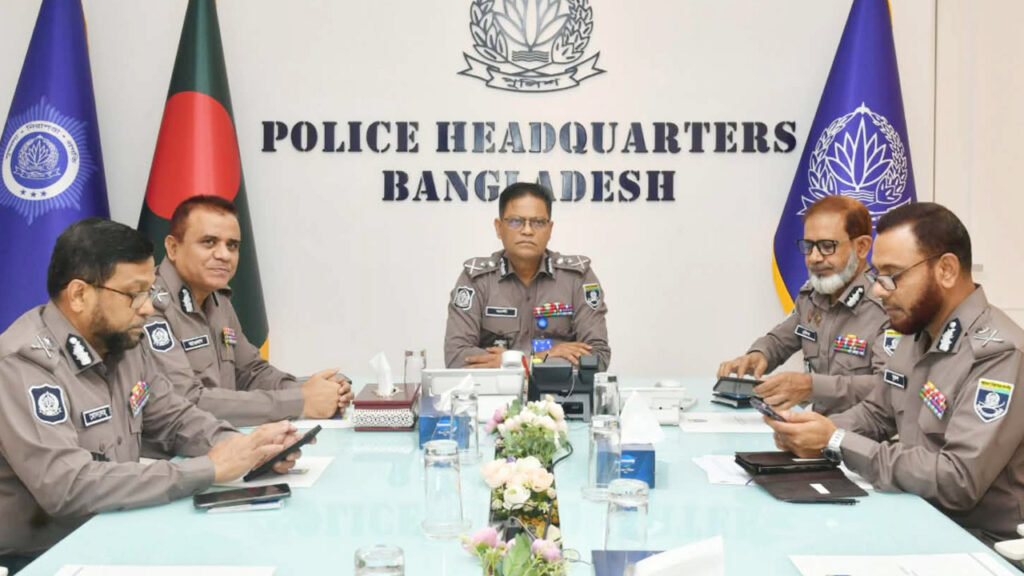 চাঁদাবাজির বিরুদ্ধে জিরো টলারেন্স, আইজিপির কড়া বার্তা