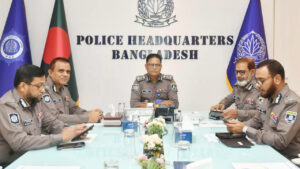 চাঁদাবাজির বিরুদ্ধে জিরো টলারেন্স, আইজিপির কড়া বার্তা