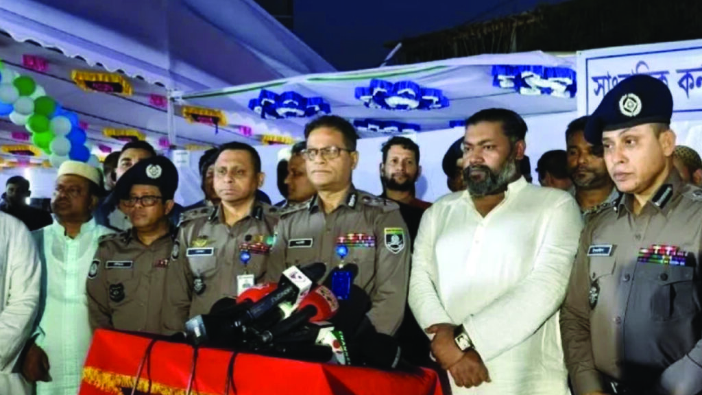দোলনা থেকে কবর পর্যন্ত পুলিশ ছাড়া চলবে না: আইজিপি