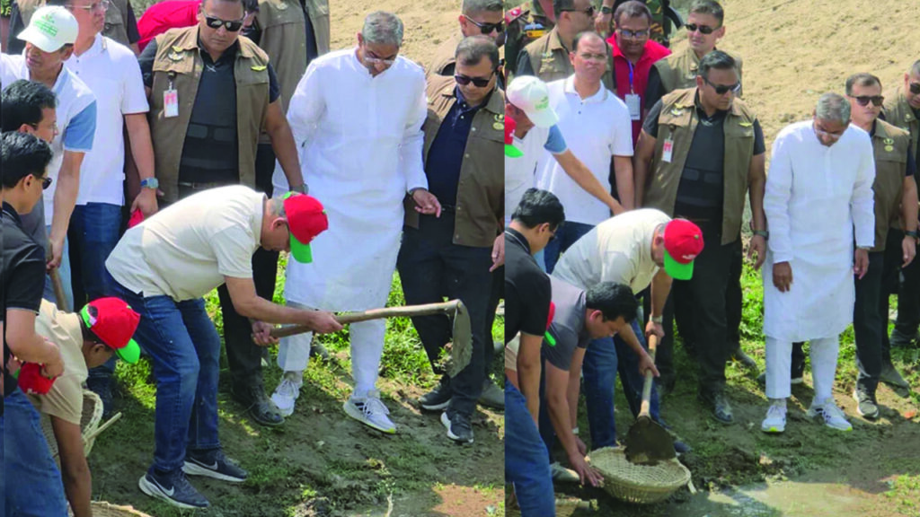 খাল খনন কর্মসূচির উদ্বোধন করলেন প্রধানমন্ত্রী তারেক রহমান
