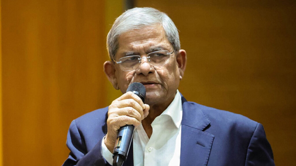 কিছু শক্তি সমাজে বিভাজন তৈরীর চেষ্টা করছে : মির্জা ফখরুল